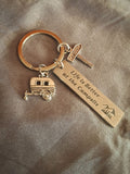 Life is Better at the Campsite Keyring