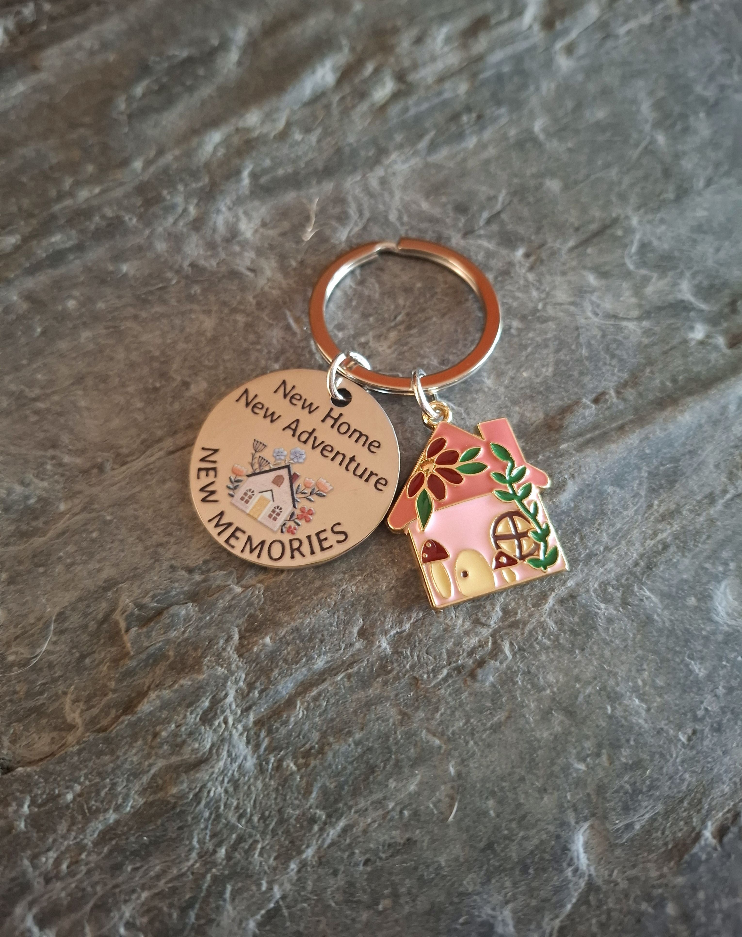 New Home Keyring - House Charm