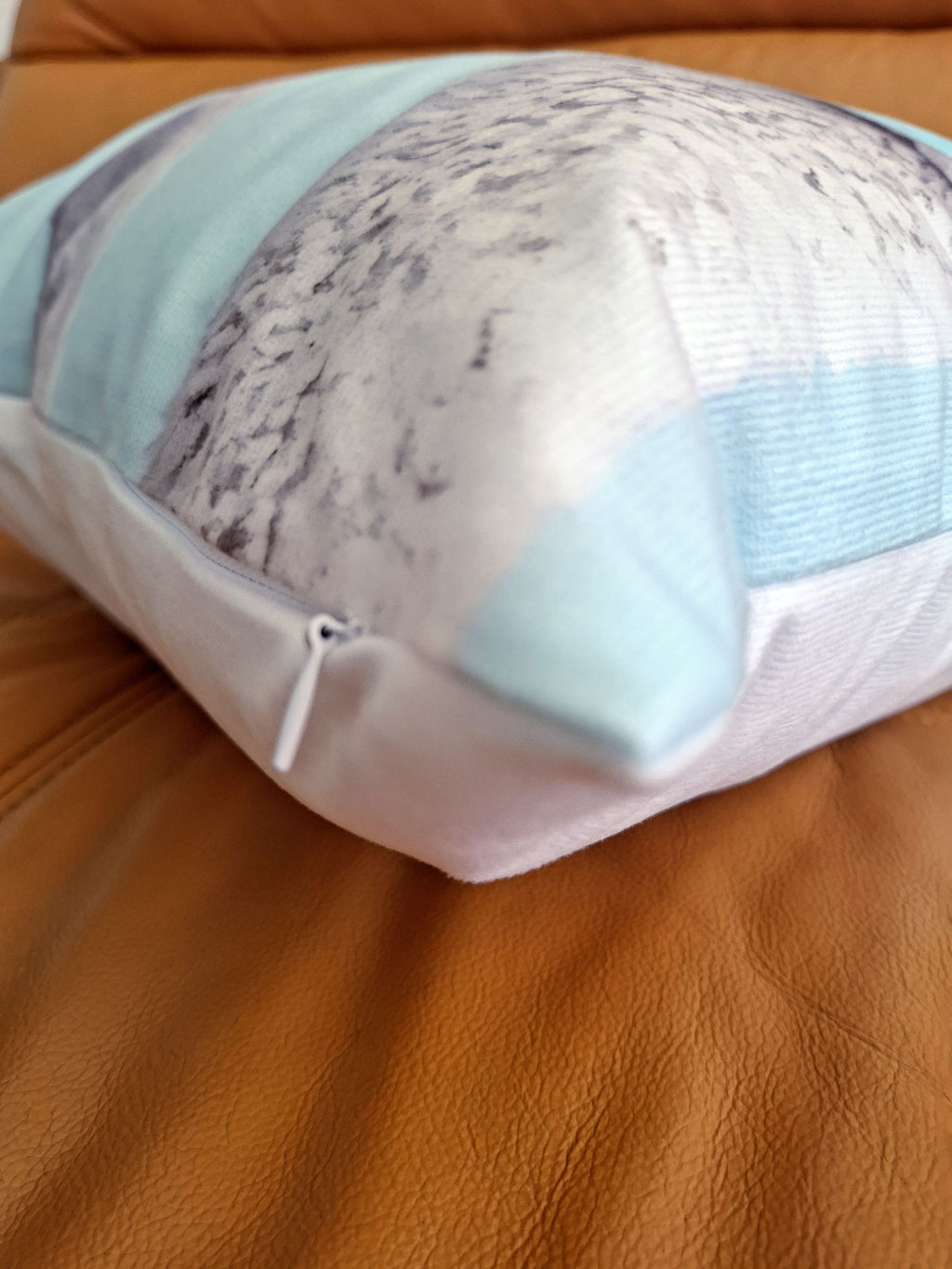 Giraffe, Llama and Alpaca Blowing Bubblegum Print Cushion Cover 45x45cm