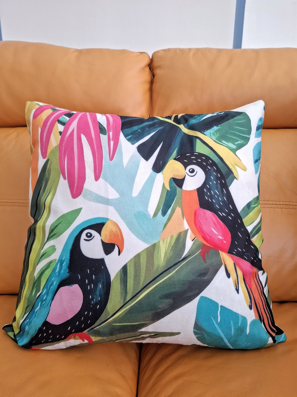 Tropical Animal Cushion Covers – Set of 4