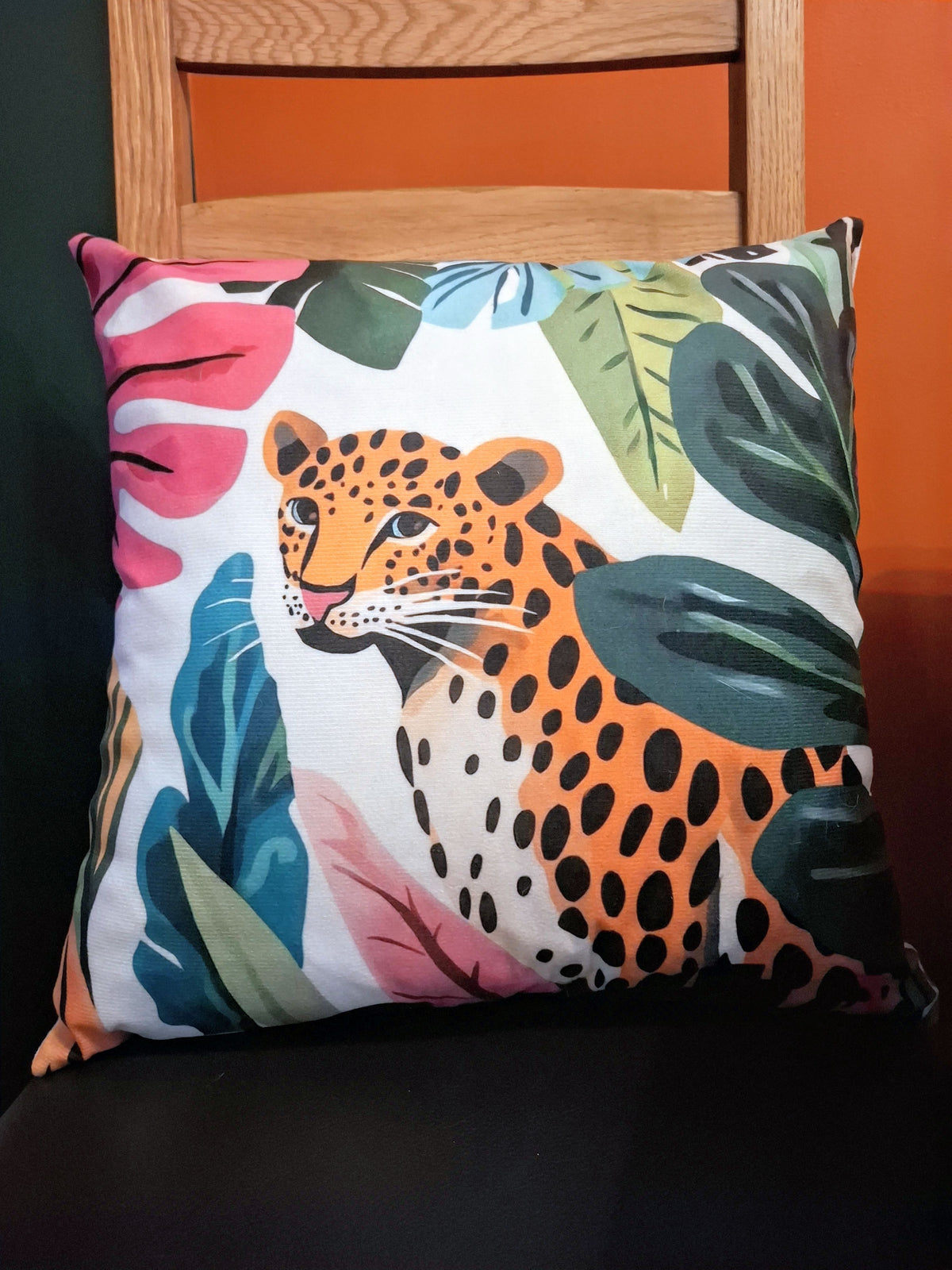 Tropical Animal Cushion Covers – Set of 4