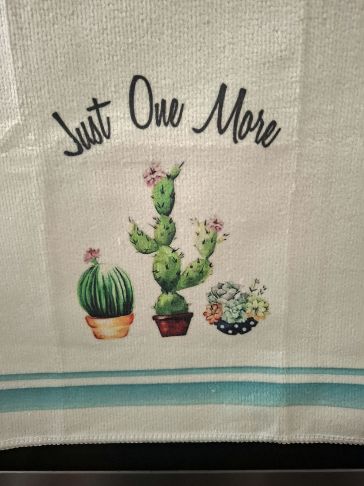 Funny Plant Theme Microfibre Tea Towels 4 Pack 40x60cm